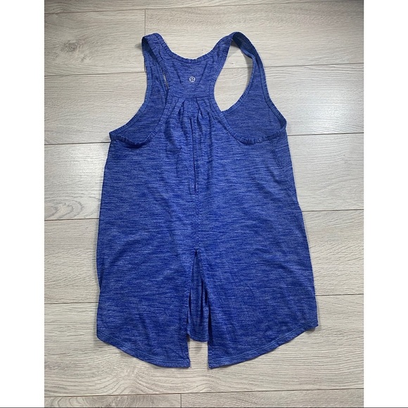 Lululemon Salute the Sun Tank Heathered Hero Blue - Picture 7 of 10